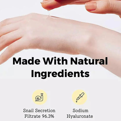 Snail Radiance Duo – Korean Collagen Essence &amp; Firming Cream Set for Hydration, Repair &amp; Anti-Aging