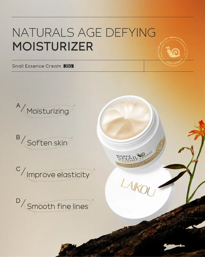 Snail Collagen Anti-Aging Day Cream – Moisturizing, Repairing & Brightening Skincare for Firm, Smooth Skin