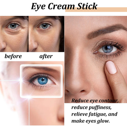 Snail Collagen Eye Cream Stick – Fade Wrinkles, Dark Circles & Puffiness