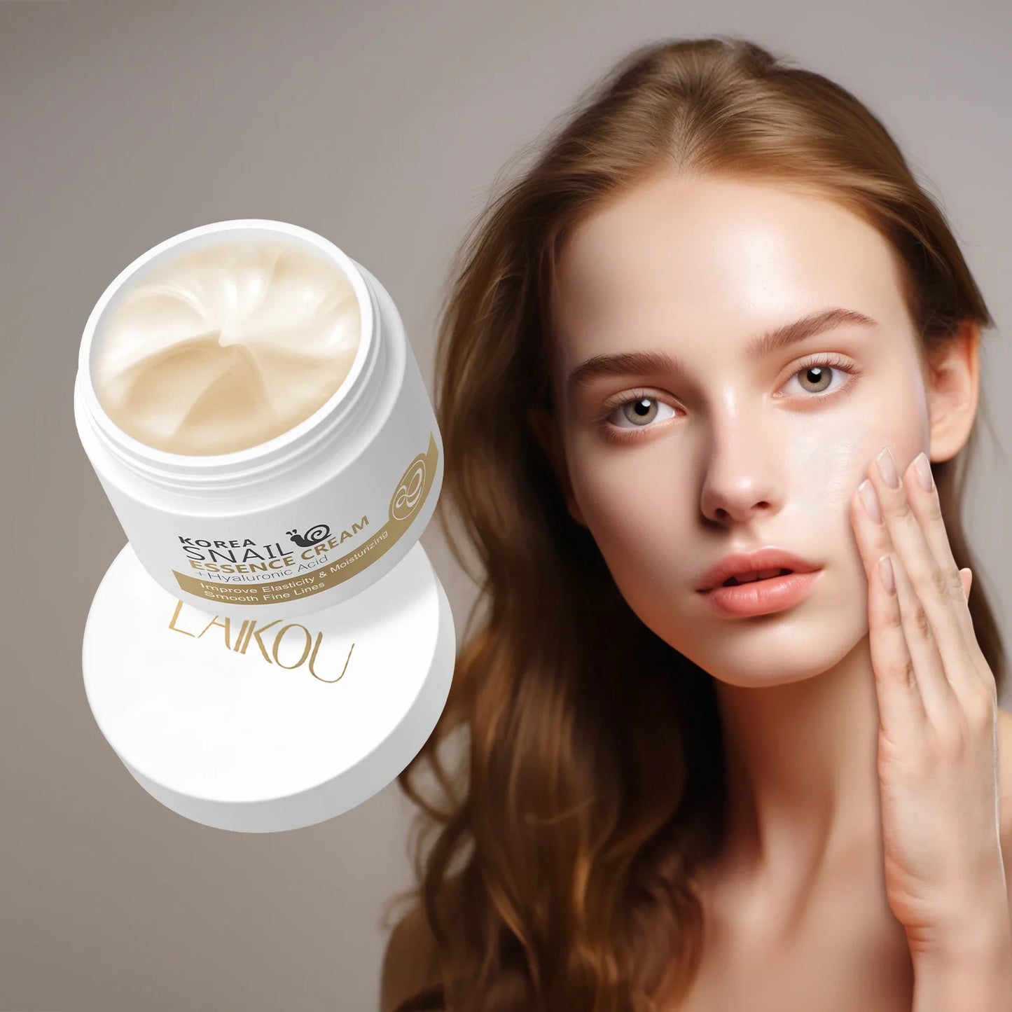 Snail Collagen Anti-Aging Day Cream – Moisturizing, Repairing & Brightening Skincare for Firm, Smooth Skin
