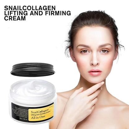 Snail Radiance Duo – Korean Collagen Essence &amp; Firming Cream Set for Hydration, Repair &amp; Anti-Aging