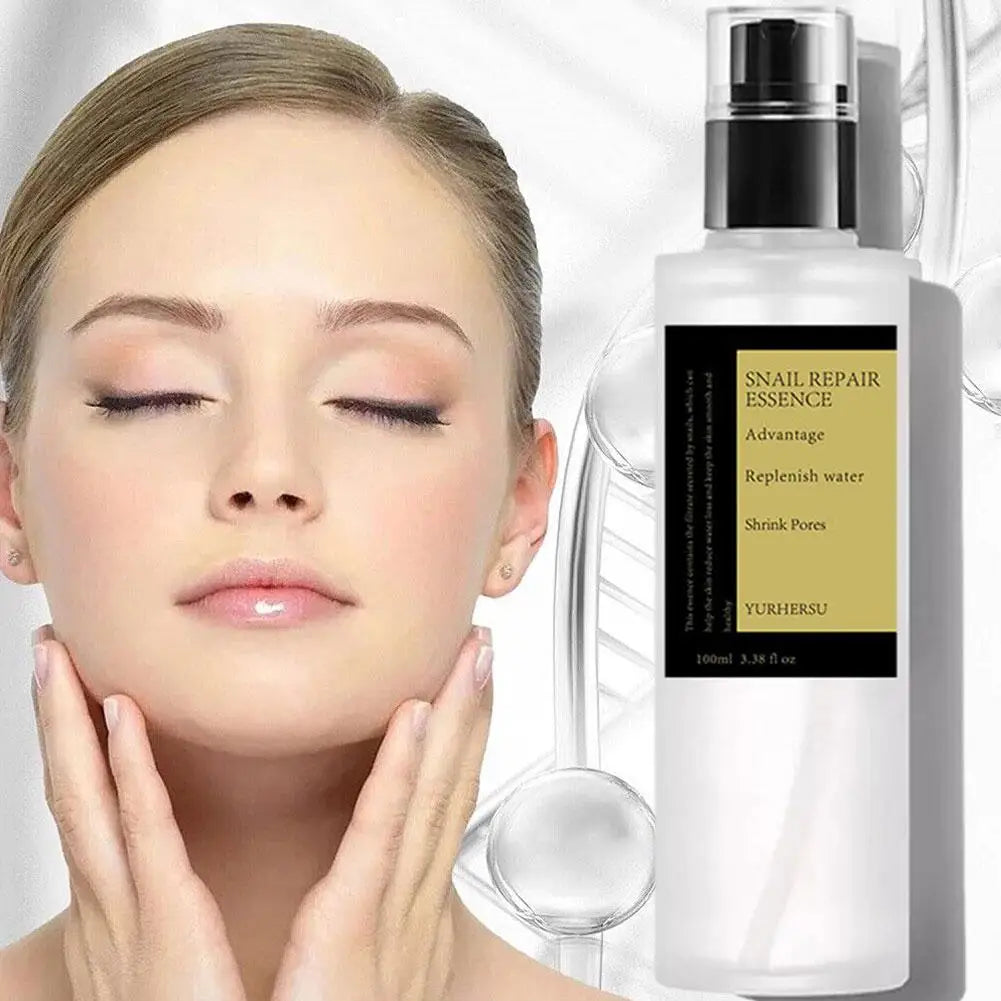Snail Radiance Duo – Korean Collagen Essence &amp; Firming Cream Set for Hydration, Repair &amp; Anti-Aging